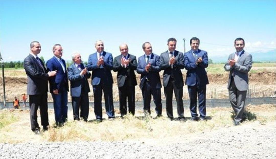 Et&uuml; Kız Yurdunun Temeli Atıldı