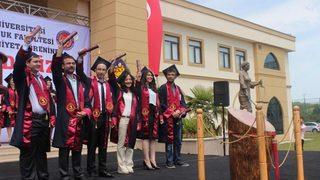Ali Fuad Başgil Hukuk Fakültesi'nde Ilk Mezuniyet Töreni
