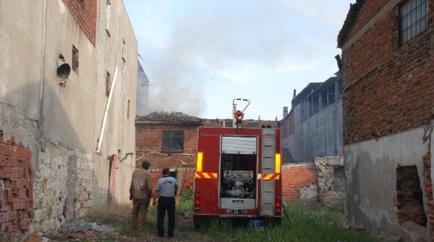 Tabakhane’de Yangın Paniği