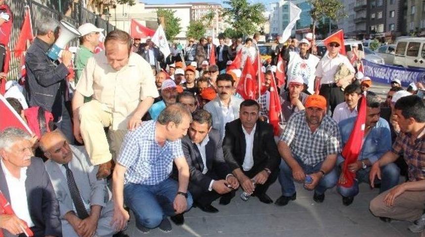 T&uuml;rk-iş'ten &Ouml;zelleştirme Karşıtı Eylem