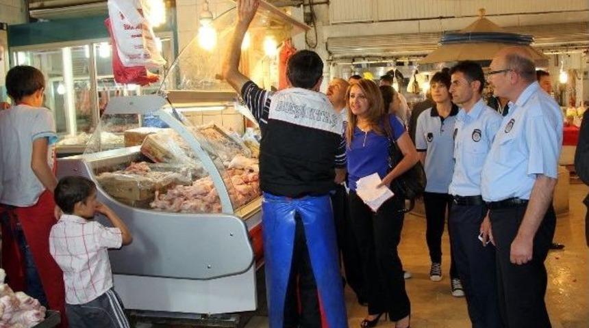 Peynirciler Ve Kasaplar &Ccedil;arşısı'na Sıkı Denetim