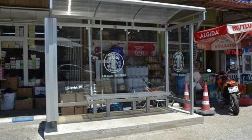 Karacasu Belediyesi&rsquo;nden Modern Duraklar