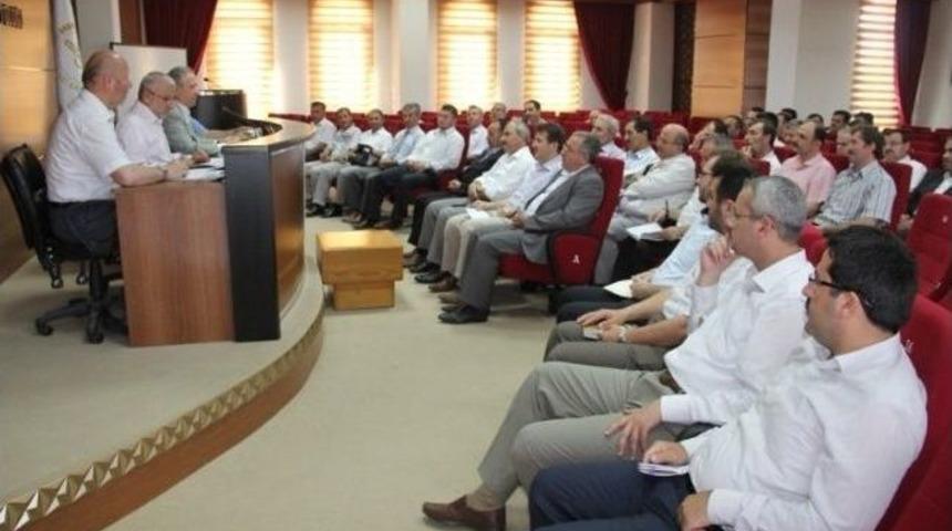 Sakarya İl M&uuml;ft&uuml;l&uuml;ğ&uuml; 2014 Ramazan Ayı Toplantısını Ger&ccedil;ekleştirdi