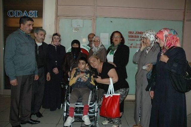 11 Yaşındaki Engelli Serkan, Ak&uuml;l&uuml; Araba İle Hayata Yeniden Tutundu 1