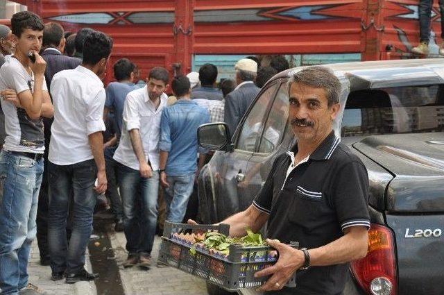 Hakkari&rsquo;de Şeftali İzdihamı 1