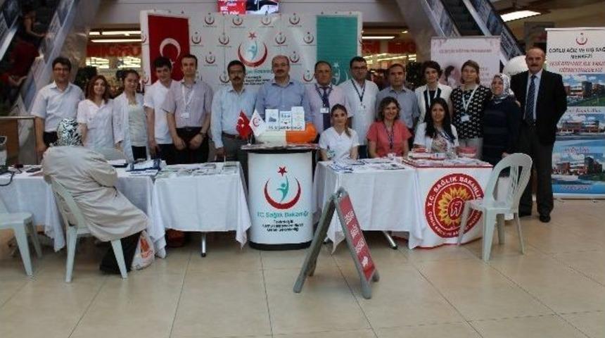 Tekirdağ Kamu Hastaneleri Birliği&rsquo;nden Bilgilendirme Standı
