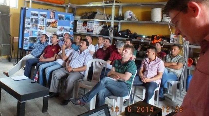 &Ccedil;aycuma İtfaiye Personeline Eğitim Semineri