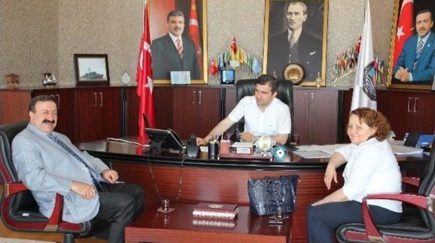 Bem-bir-sen Genel Başkan Yardımcısı Medeni Sevin&ccedil;, C&uuml;neyt Yemenici&rsquo;yi Ziyaret Etti