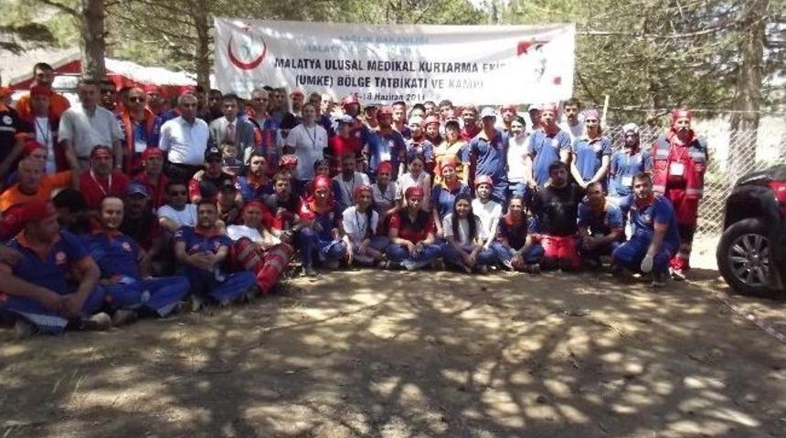 B&ouml;lgesel Afet Kampı Tamamlandı