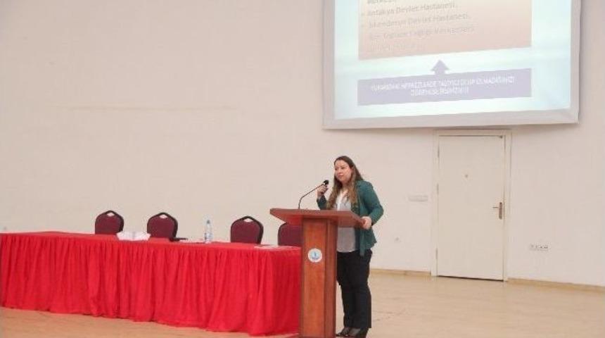 D&ouml;rtyol'da Akdeniz Anemisi Bilgilendirme Toplantısı