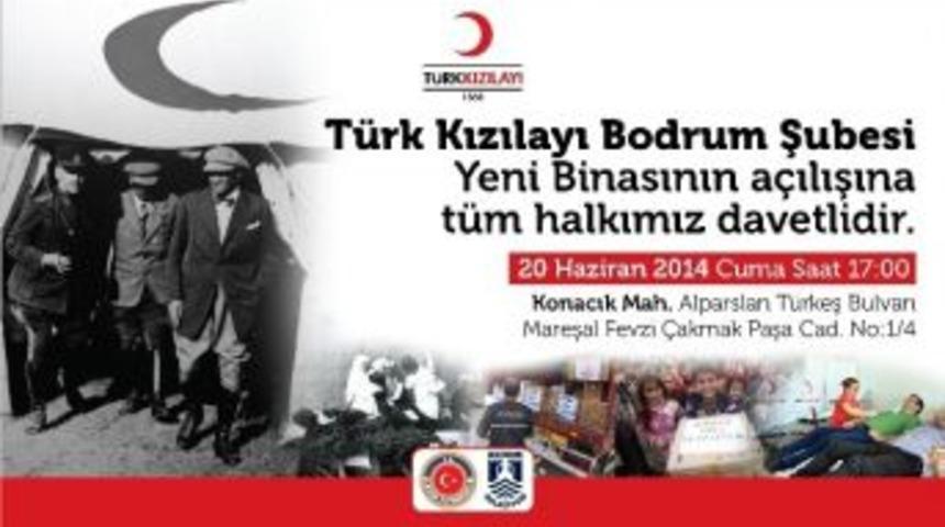 T&uuml;rk Kızılayı Bodrum Şubesi Yeni Binası A&ccedil;ılıyor