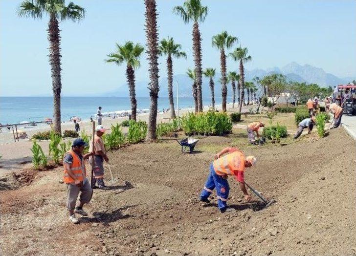 Konyaaltı Sahili Açılışa Hazırlanıyor G4