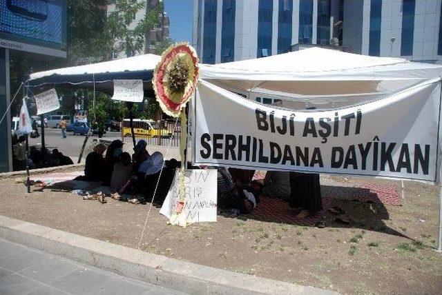 &Ccedil;ocukları Dağa Ka&ccedil;ırılan Ailelerden Oturma Eylemi Başlatan Bdp&rsquo;lilere Tepki 1