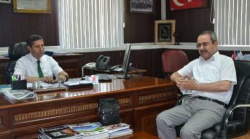 Eğitim-bir-sen, M&uuml;d&uuml;r Tatlı'yı Ziyaret Etti