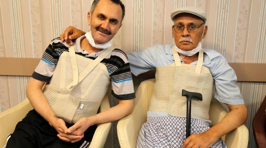 Aynı Anda Hem B&ouml;brek Nakli Hem De Bypass Oldular