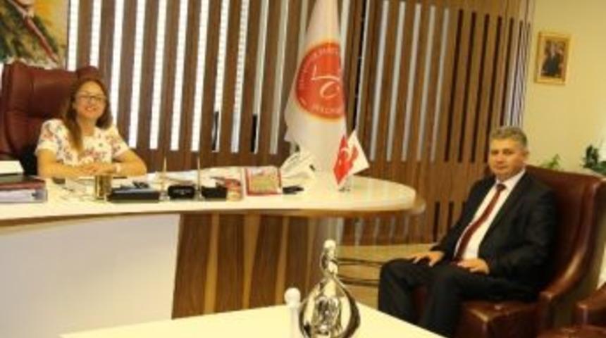 Sgk İl M&uuml;d&uuml;r&uuml; Duran, Rekt&ouml;r Kılı&ccedil;&rsquo;ı Ziyaret Etti