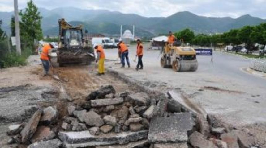Başiskele K&ouml;y Yollarına Bakım Yapıldı