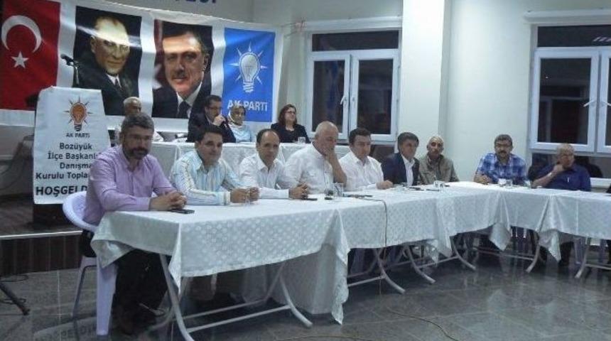 Boz&uuml;y&uuml;k Ak Parti Danışma Kurulu Toplantısı Yapıldı