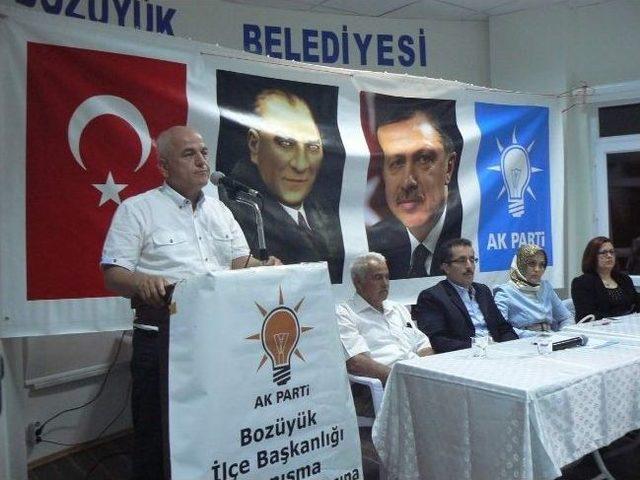 Bozüyük Ak Parti Danışma Kurulu Toplantısı Yapıldı