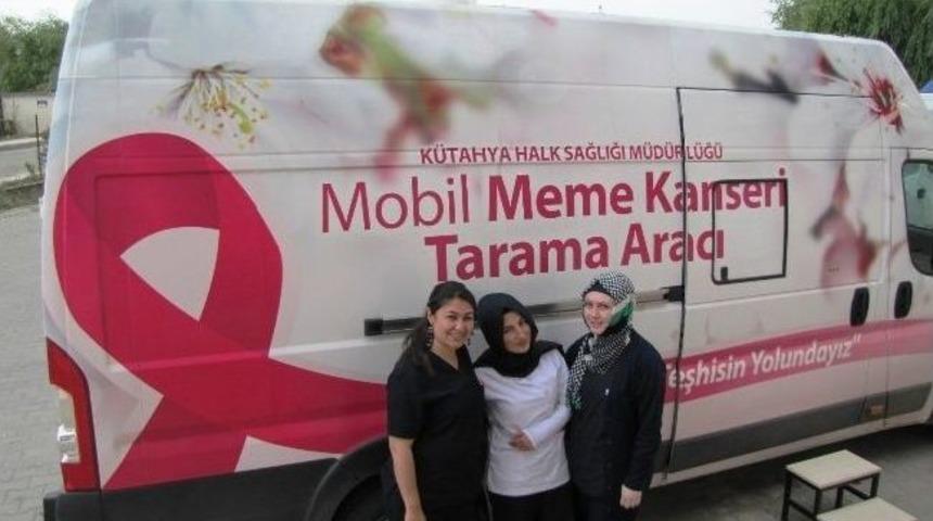 Meme Kanseri İ&ccedil;in Mobil Tarama Devam Ediyor