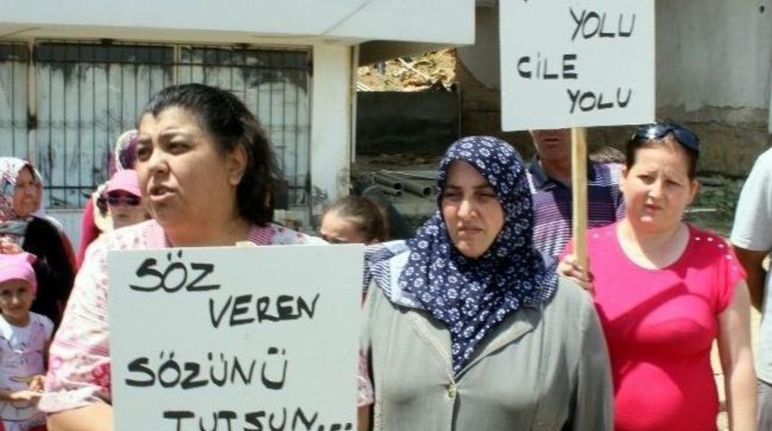 Balıkesir&rsquo;de Yol Eylemi