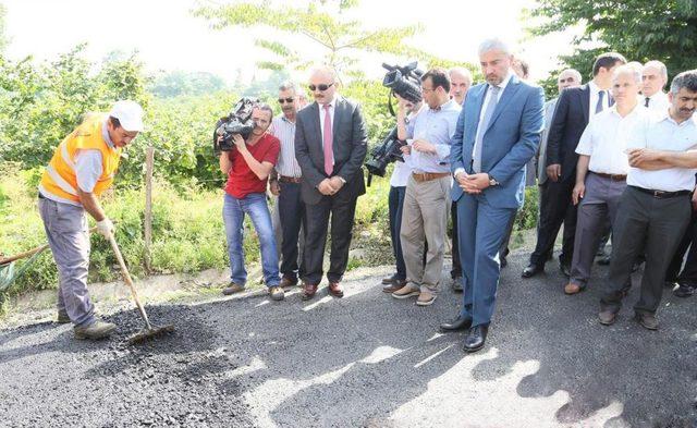 Ordu'da 2014 Yılı Sıcak Asfalt Programı Başladı