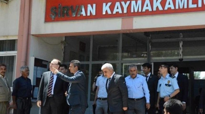 Siirt Valisi Tutulmaz, İl&ccedil;e Ziyaretlerini S&uuml;rd&uuml;r&uuml;yor