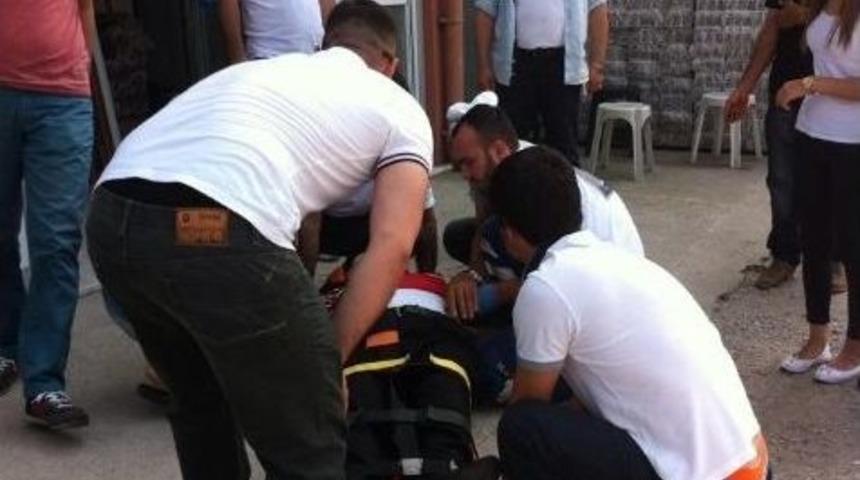 Motosikletle Bisiklet &Ccedil;arpıştı: 1 Yaralı