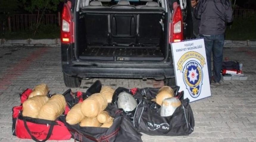 Yozgat Emniyeti'nden Esrar Ve Ka&ccedil;ak Sigara Operasyonu