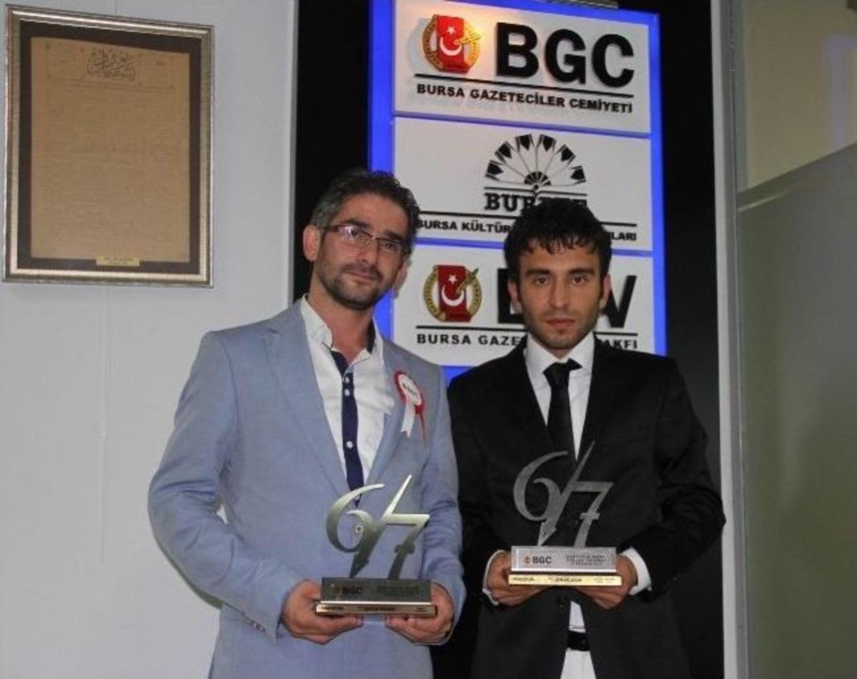 Bursa Gazeteciler Cemiyeti'nden İha&rsquo;ya İki &Ouml;d&uuml;l