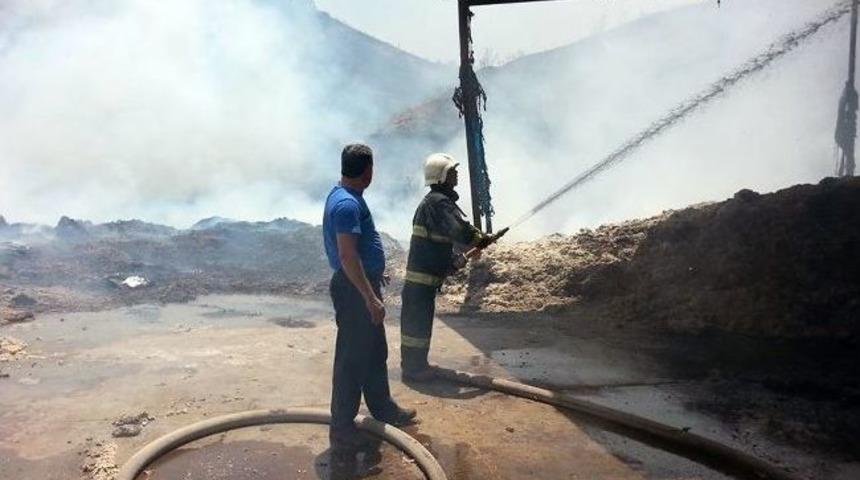 K&uuml;sbe İmalathanesinde Yangın