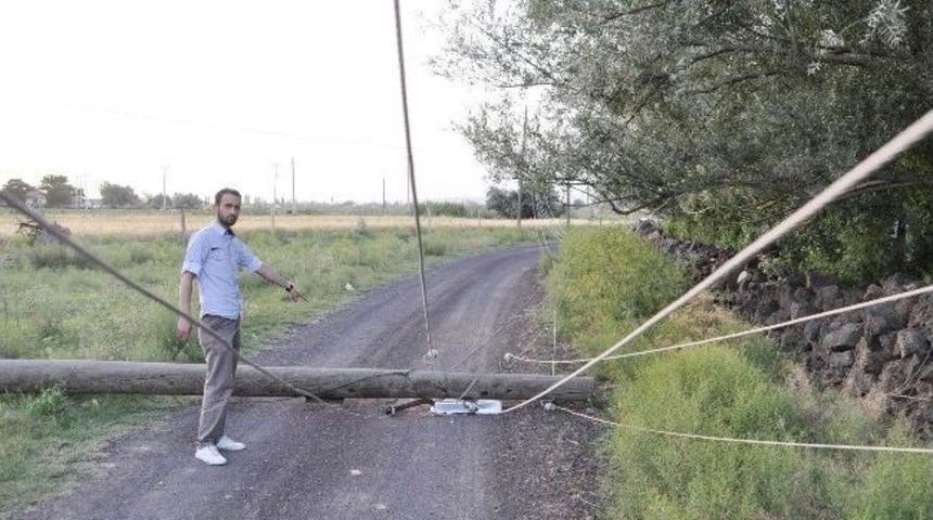 Aksaray&rsquo;da Fırtına