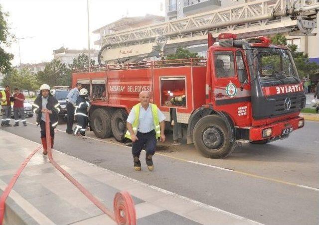 Birkaç Gün Önce Boşaltılan Dairede Yangın Çıktı