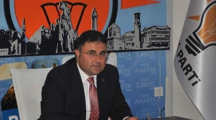 Ak Parti Amasya İl Başkanı İstifa Etti