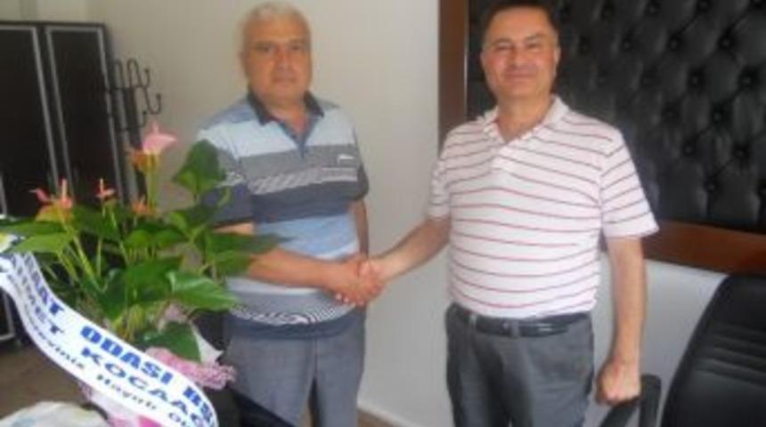 &Ouml;demiş Devlet'te Yeni Başhekim &Ouml;z'e Tebrik Yağmuru