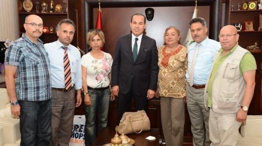 Adana Gazeteciler Cemiyeti&rsquo;nden S&ouml;zl&uuml;&rsquo;ye Ziyaret