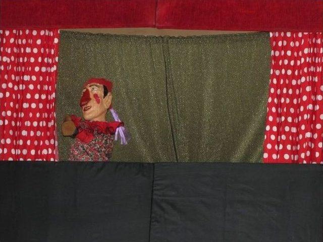 Milas Belediyesi Kukla At&ouml;lyesi nden Hisarcık&rsquo;ta G&ouml;steri 3