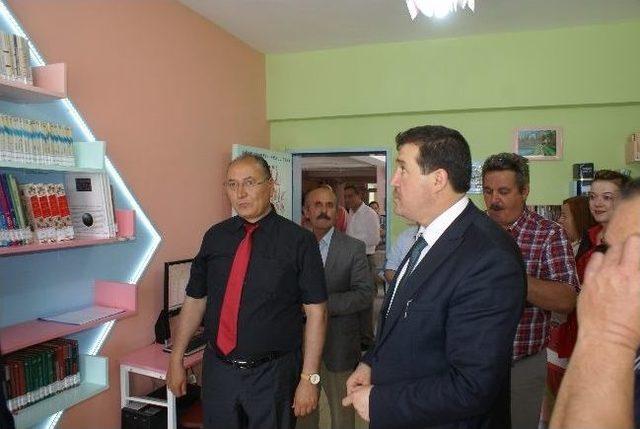 İl Milli Eğitim M&uuml;d&uuml;r&uuml; &Ouml;zen in Seyitgazi Ziyareti 2