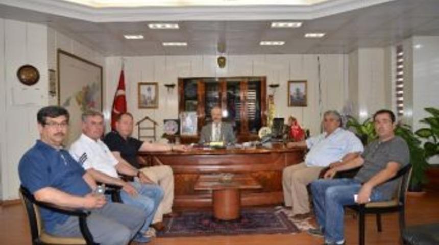 Altıeyl&uuml;l Belediyespor'dan Başkan Kafaoğlu'na Ziyaret