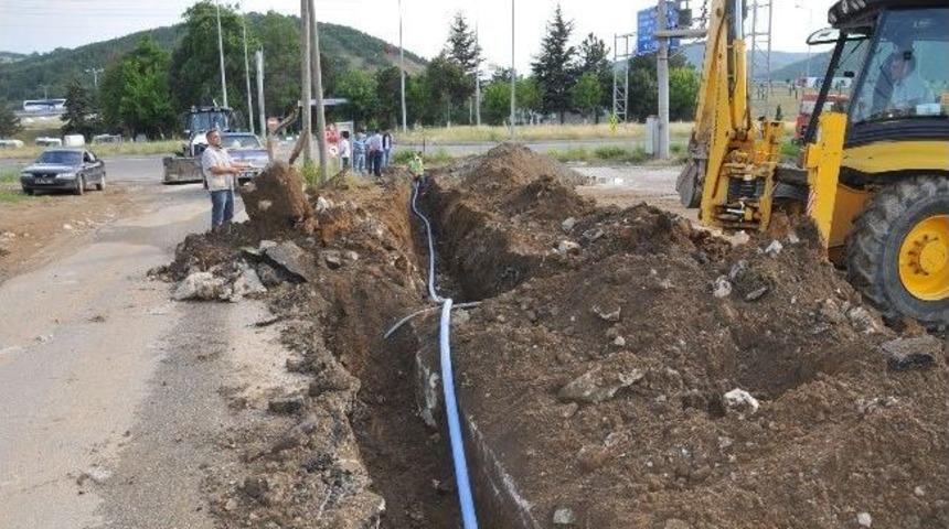 Boz&uuml;y&uuml;k&rsquo;te Alt Yapı &Ccedil;alışmaları