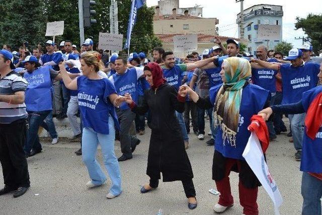 Şişe Cam&rsquo;da Grev Başladı 1