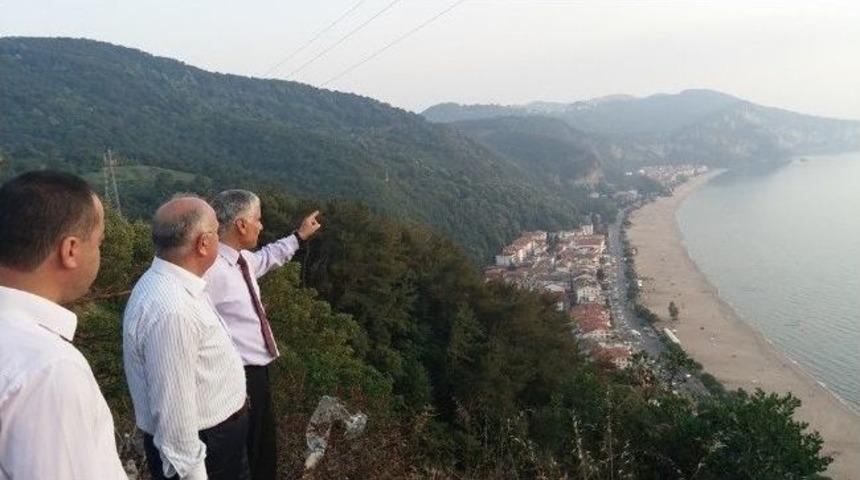 İnkumu'na Teleferik Ve Seyir Terası Projesi Hayata Ge&ccedil;iyor