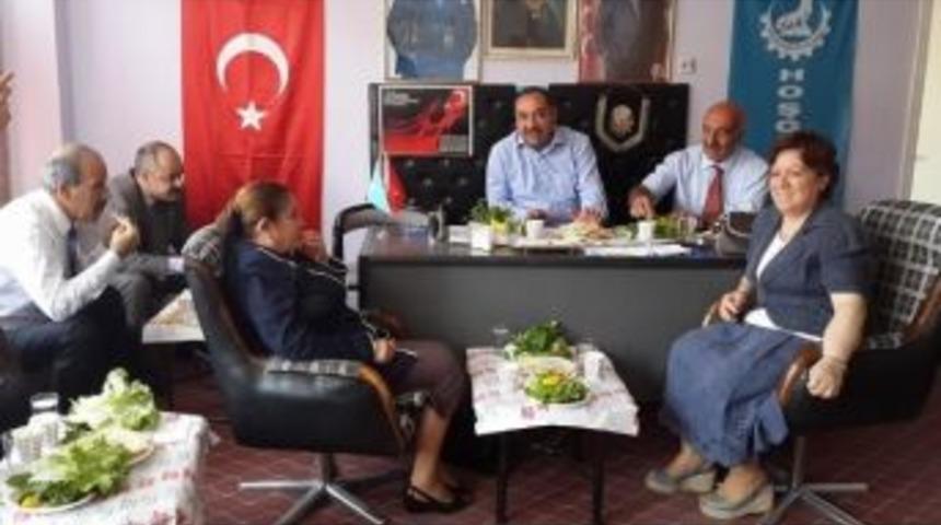 Mhp İl Başkanı Arif Yıldız&rsquo;dan, &Uuml;lk&uuml;c&uuml; İş&ccedil;ilere Ziyaret