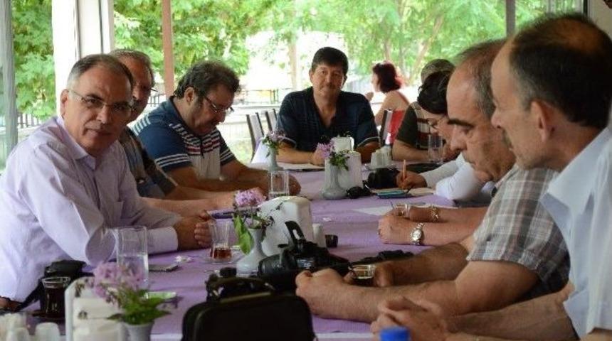 Başkan Bakıcı, Gazeteciler İle İkinci Kez Kahvaltıda Buluştu