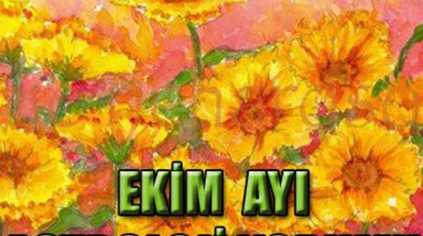 Ekim 2015 aylık bur&ccedil; yorumları