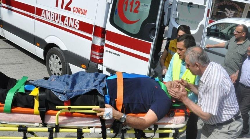 &Ccedil;orum'daki Trafik Kazası