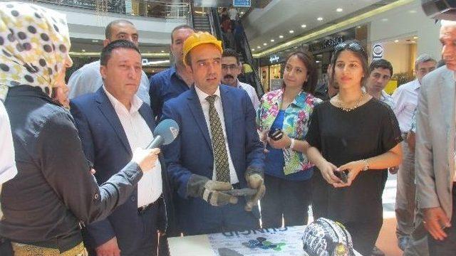 Diyarbakır'da Resimlerle Soma Anlatıldı