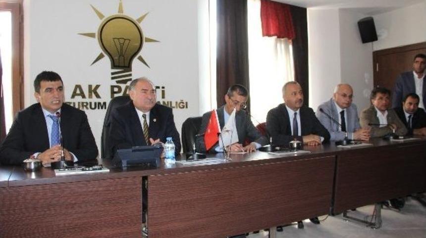 Ak Parti İl Başkanı Yeşilyurt, İlk Basın Toplantısını Yaptı