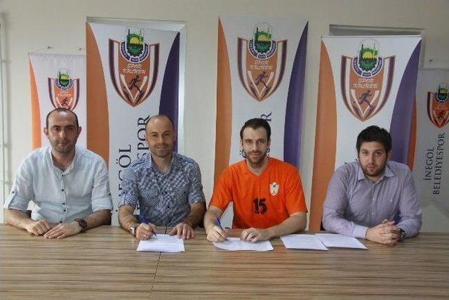 İnegöl Belediyespor Cansın Hacıbekiroğlu İle Sözleşme İmzaladı