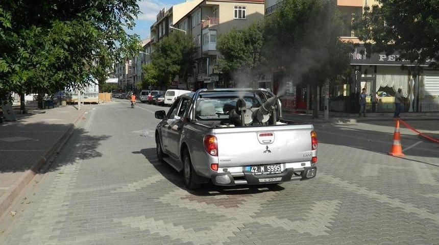 Kulu Belediyesi, Haşere Ile M&uuml;cadeleye Devam Ediyor